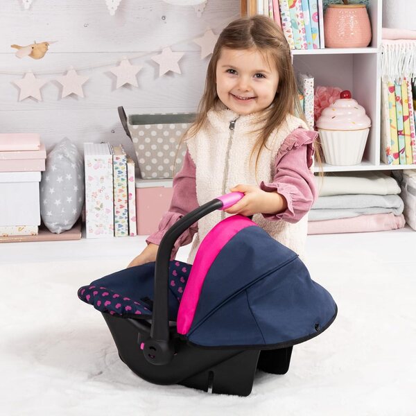 Bayer Design seggiolino per bambole EasyGo con Gurt e Dach per Bambini da 3+ Anni