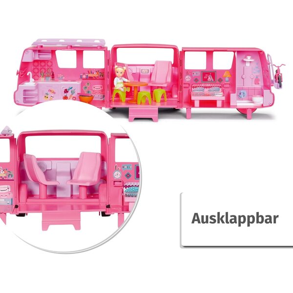 Baby Born Minis Campervan con Pupa Jasmin e Accessori per Bambini da 3 Anni