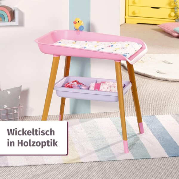BABY born fasciatoio per Bambole con Fasciatoio Morbido e Accessori Inclusi