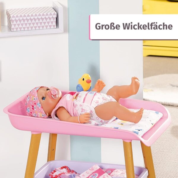 BABY born fasciatoio per Bambole con Fasciatoio Morbido e Accessori Inclusi