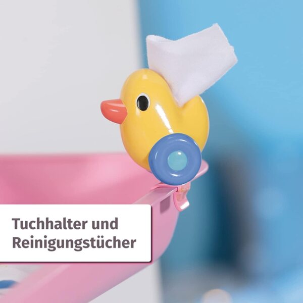 BABY born fasciatoio per Bambole con Fasciatoio Morbido e Accessori Inclusi