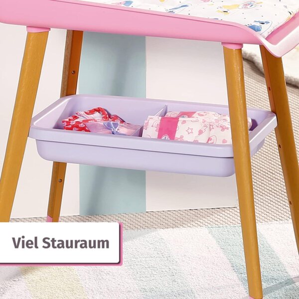 BABY born fasciatoio per Bambole con Fasciatoio Morbido e Accessori Inclusi