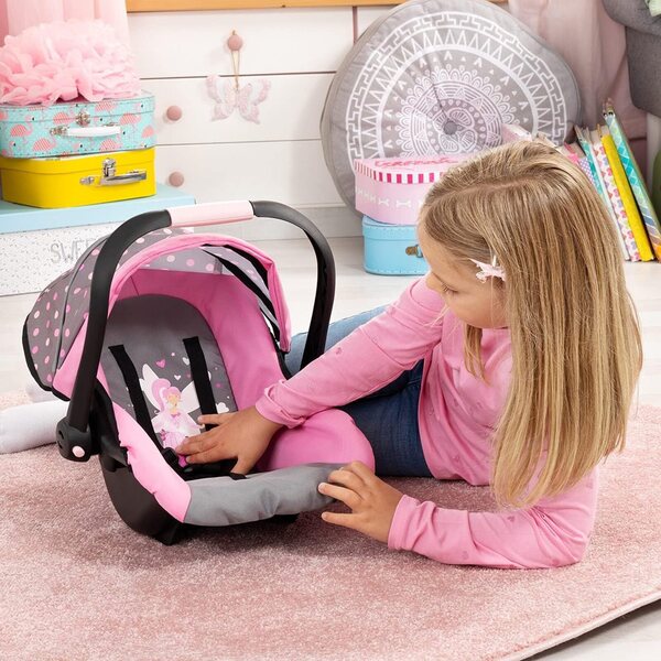 Bayer Design EasyGo Puppensitz mit Sicherheit und Verdeck für Kinder ab 3 Jahren
