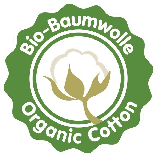 Heless 2-teilige Puppenkleidung Salbeigrün 100 % Bio-Baumwolle, Overall und T-Shirt 28-35 cm