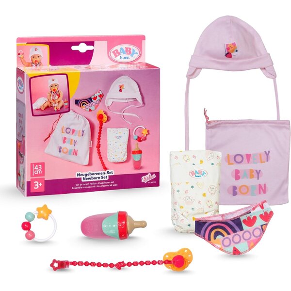 BABY Born Neugeborenen-Set 43 cm – Accessori completi per bambole 43 cm