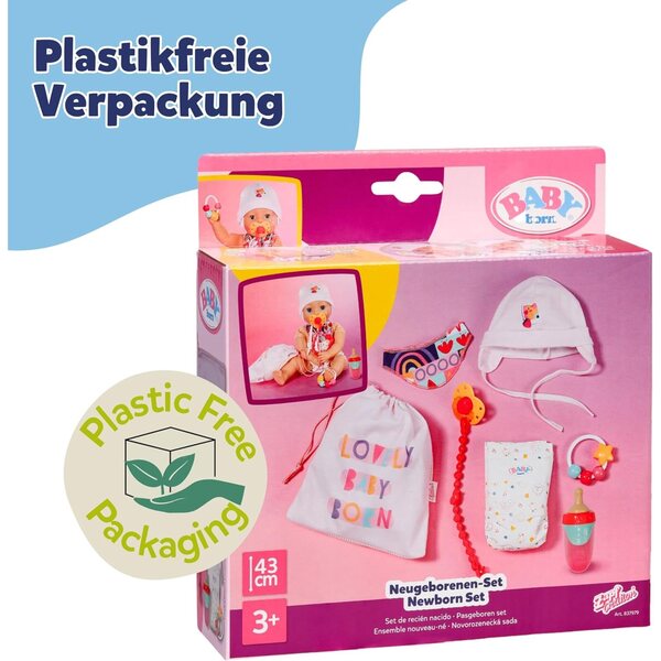 BABY Born Neugeborenen-Set 43 cm – Accessori completi per bambole 43 cm