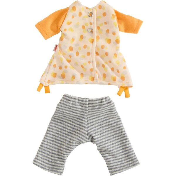 HABA Summer Feeling Bekleidungsset - Outfit für 30 cm große Stoffpuppen ab 18 Monaten, waschbar bei 30°C