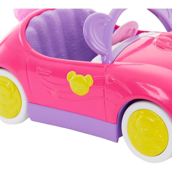 Barbie-Chelsea-Set mit wandelbarem Teddybär-Thema und blondem Mädchen mit abnehmbarem Kleid