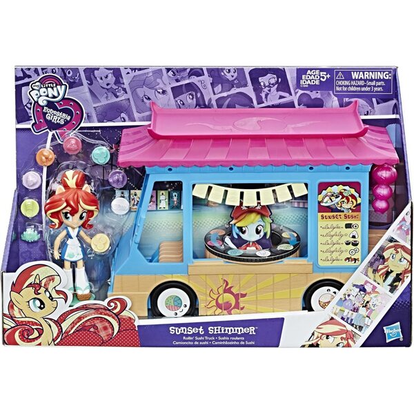 My Little Pony Equestria Girls Rollin' Sushi Truck: magische Spiele und Abenteuer