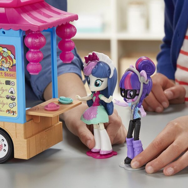 My Little Pony Equestria Girls Rollin' Sushi Truck: magische Spiele und Abenteuer