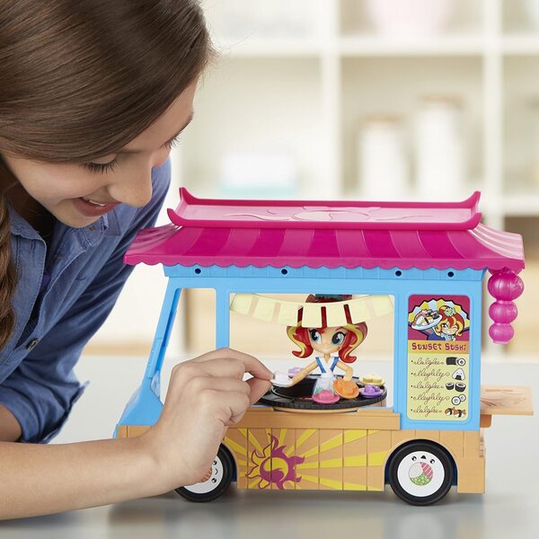 My Little Pony Equestria Girls Rollin' Sushi Truck: magische Spiele und Abenteuer