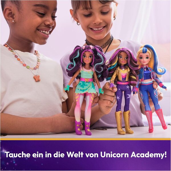 Кукла за обличане Unicorn Academy Ava 24 см със 7 аксесоара за деца на 4 и повече години