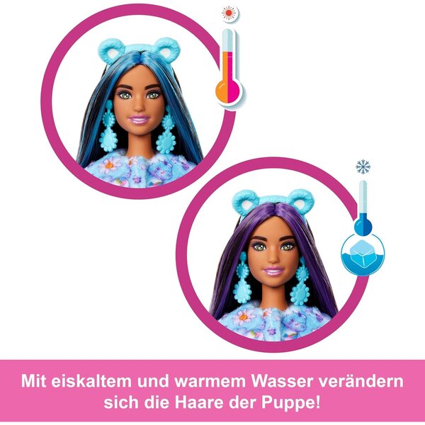 Barbie Cutie enthüllt Glücksbärchis Serie 2 mit 10 Überraschungen und Farbwechsel