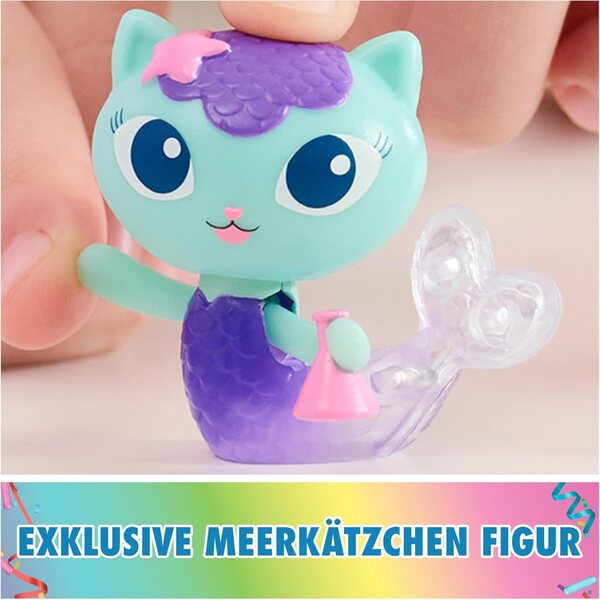 DREAMWORKS GABBY'S DOLLHOUSE – Bobble-Kitty-Set mit Möbeln und Zubehör, ab 3 Jahren
