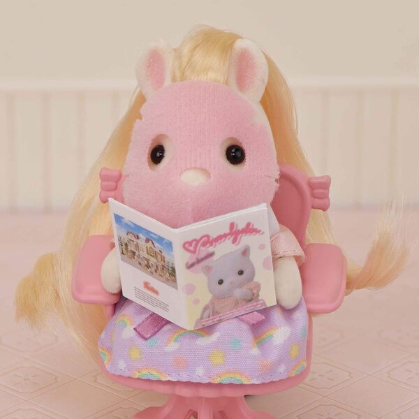 Sylvanian Families 5643 Pony Friseursalon mit Figur und Zubehör für Kinder