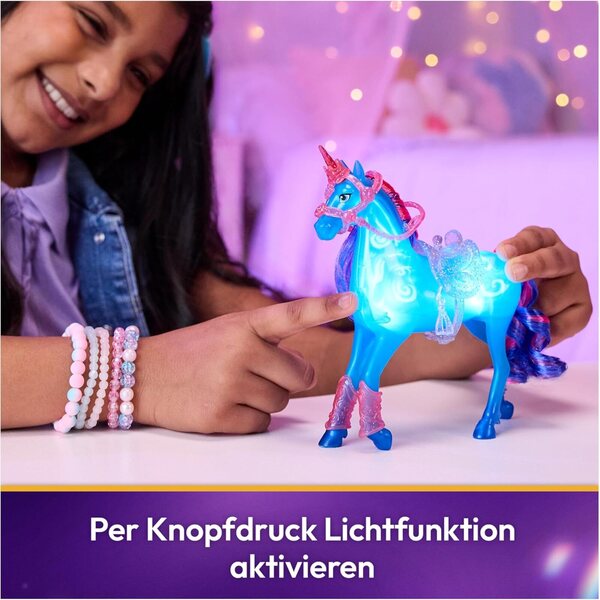 Unicorn Academy Isabel & River – Set mit magischen Lichtern und Zubehör für Kinder ab 4 Jahren