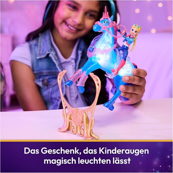 Unicorn Academy Isabel & River – Set mit magischen Lichtern und Zubehör für Kinder ab 4 Jahren