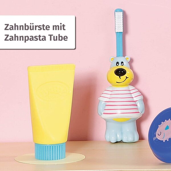 BABY born Bath divertimento bagno Set - Accessori bagno realistici per bambole 36-43 cm