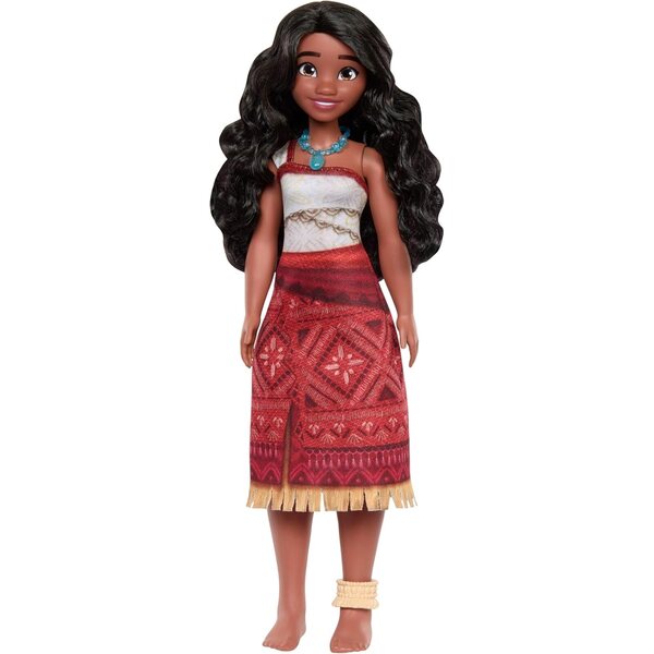 Mattel Vaiana bambola moda Disney Vaiana 2 con accessori e abito rimovibile