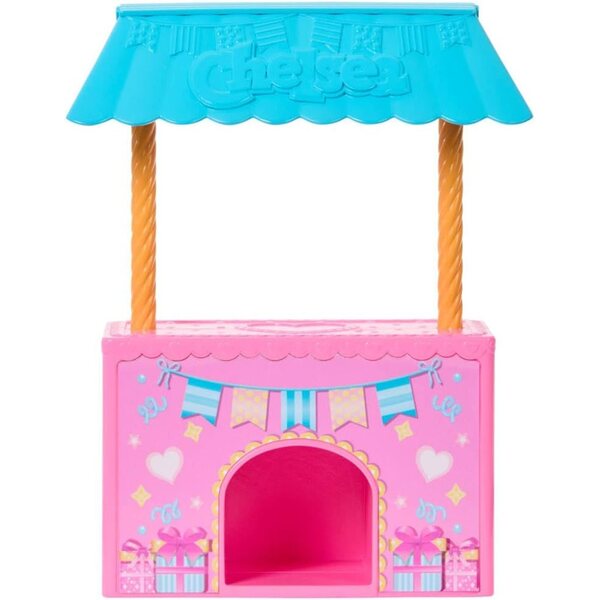 Barbie Chelsea Party 2-in-1 mit Puppe und Zubehör – Komplettes Spiel für Kinder