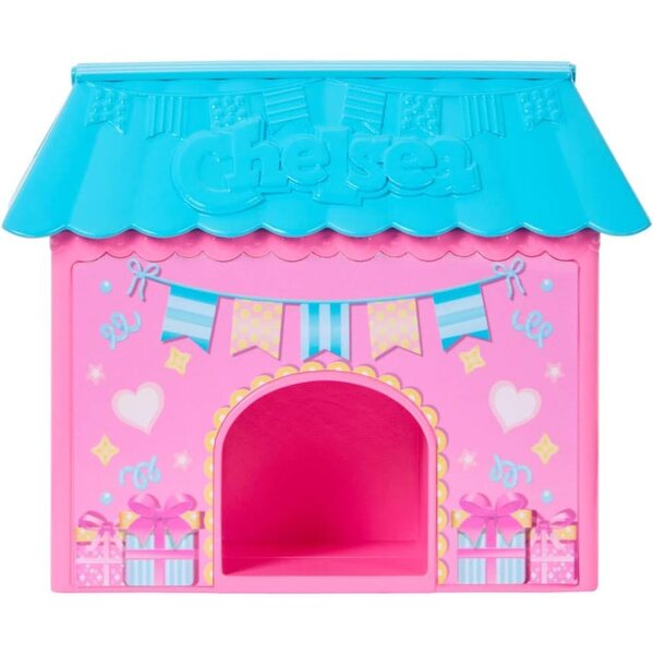 Barbie Chelsea Party 2-in-1 mit Puppe und Zubehör – Komplettes Spiel für Kinder