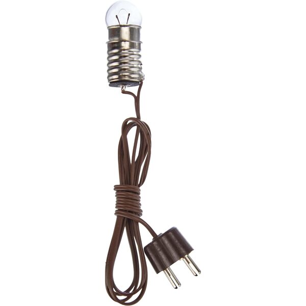 Kahlert Licht 60803 - Illuminazione con lampadina E10 marrone, confezione da 3