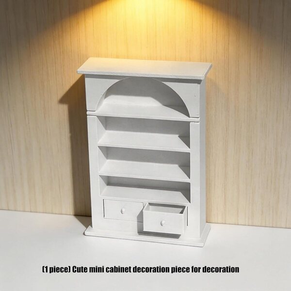 Miniatura Libreria 1:12 per Case di Bambole e Scenografie - Accessorio Decorativo