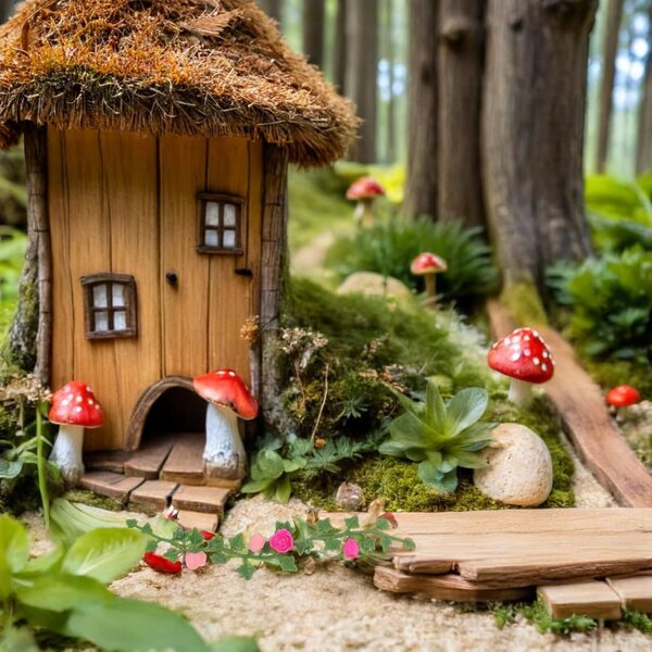 ibasnice Rankenpflanzen Miniature 10 pezzi per casa delle bambole e Diorami verde realistico