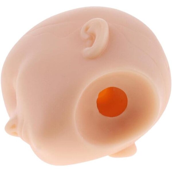 Testa di Bambola 1/6 per Pratica Trucco in Vinile con Snodo Sferico - Jiuvaso