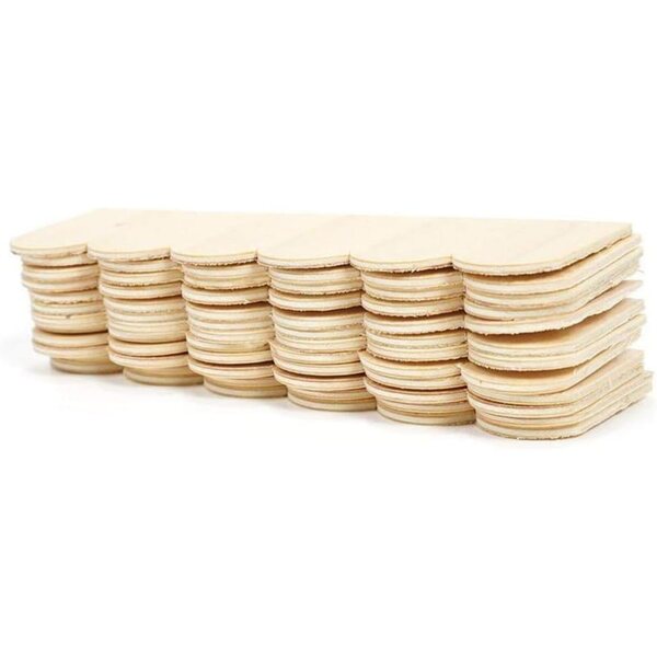 12 Miniature Tegole in Legno 1/12 per Case delle Bambole e Progetti DIY