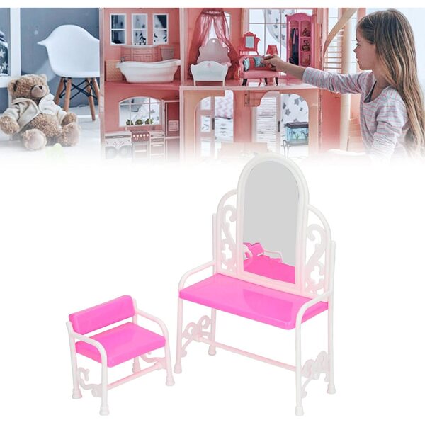Comò per Sedie Miniatura per Casa delle Bambole – Accessori Fai da Te in Plastica resistente