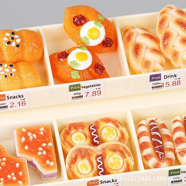 Miniature di Mercato Realistiche per Decorazioni Casa, Ufficio e Negozi in PP 150g