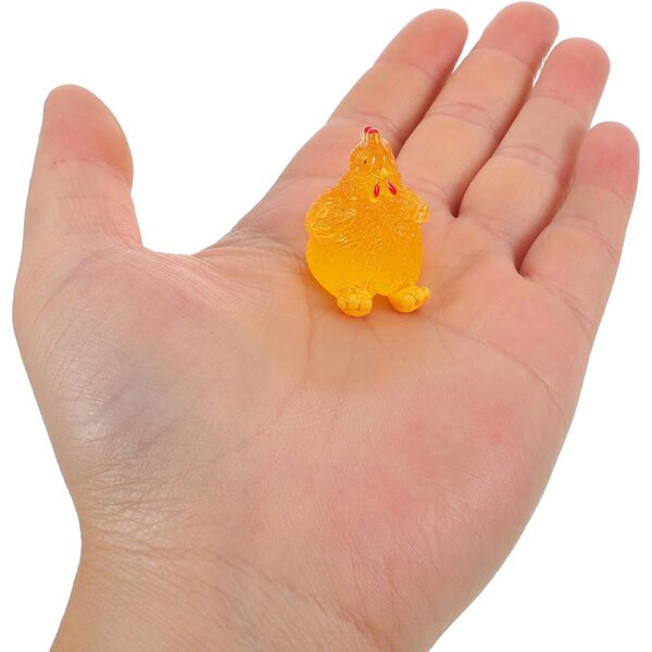 Miniatur-Hühnerfiguren aus Kunstharz – 20 detaillierte Mini-Hühner und Hähne für Puppenhäuser