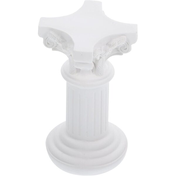 Miniatur-Römische Säule aus Harz für Mini-Häuser und dekorative Gärten, 11 cm