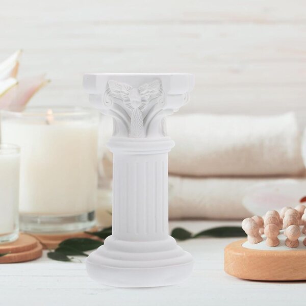 Miniatura Colonna Romana in Resina per Mini Case e Giardini Decorativi 11 cm