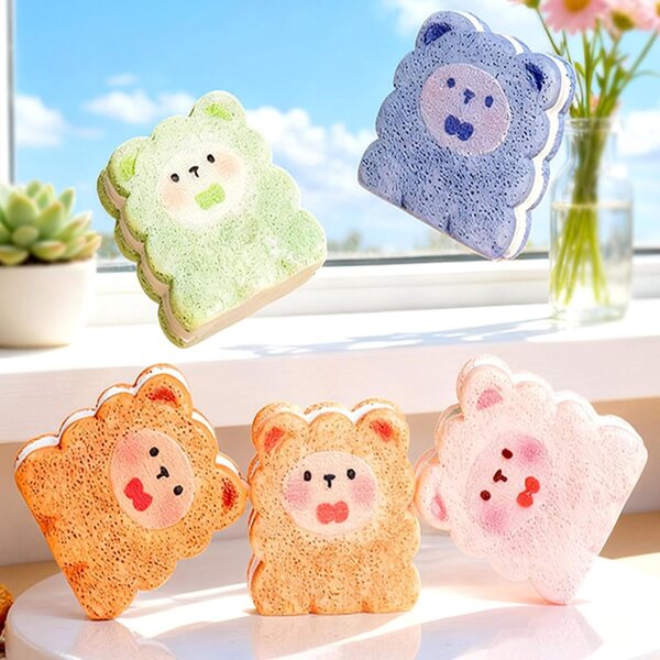 Mini Biscotti Sandwich in Resina per Miniature e Decorazioni – Set da 5 pezzi