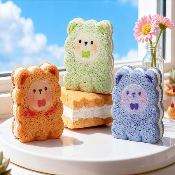 Mini Biscotti Sandwich in Resina per Miniature e Decorazioni – Set da 5 pezzi