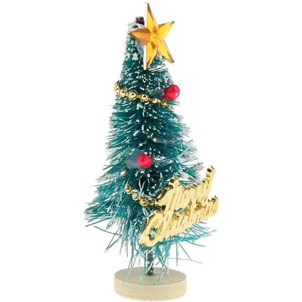Mini Albero di Natale 1:12 per Case delle Bambole e Decorazioni Natalizie