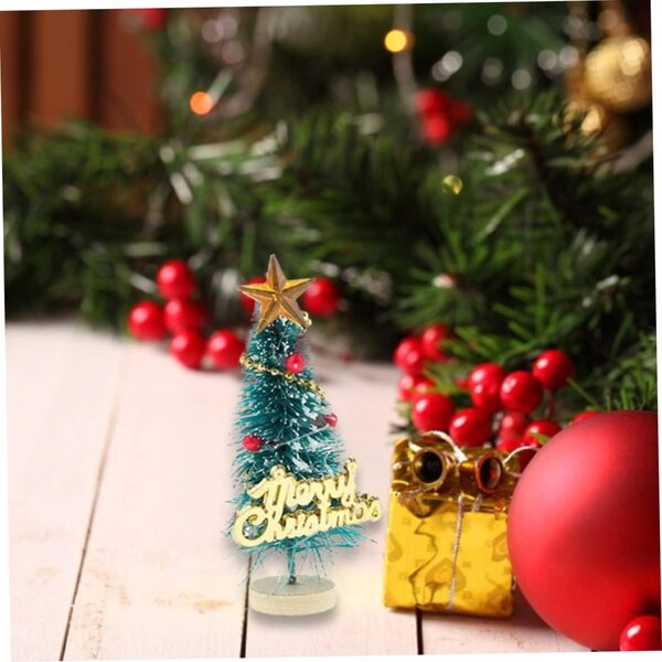 Mini Albero di Natale 1:12 per Case delle Bambole e Decorazioni Natalizie