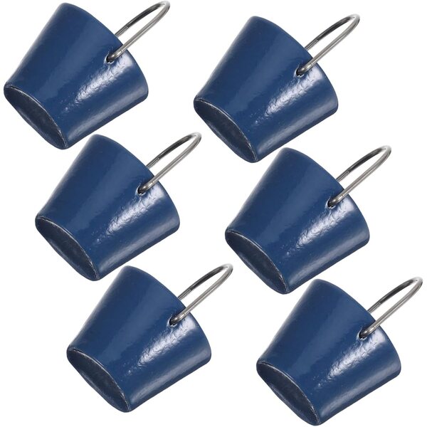 Set 6 Mini Eimer in Resina per Mini Sukkulenten e Decorazioni da Giardino