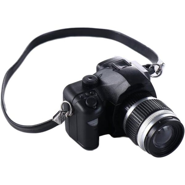 Miniatura Fotocamera Vintage 1:4 per Decorazioni e Pupazzi - Accessorio Fotografico