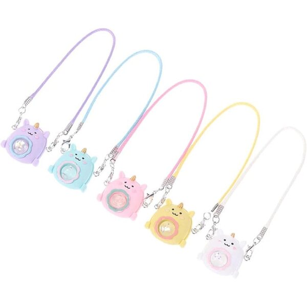 Borsa a tracolla spaziale per cartoni animati per bambole in miniatura per bambole articolate in 5 colori