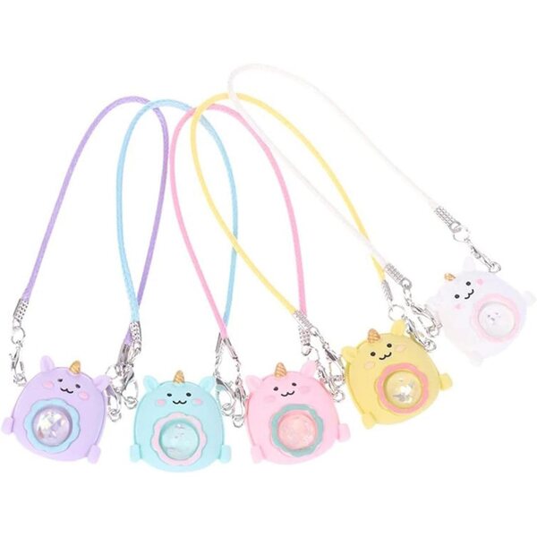 Borsa a tracolla spaziale per cartoni animati per bambole in miniatura per bambole articolate in 5 colori