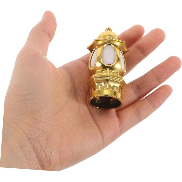 STOBAZA 20 Miniature Lampade da Tavolo Dorate per Case delle Bambole Decorazioni Vintage
