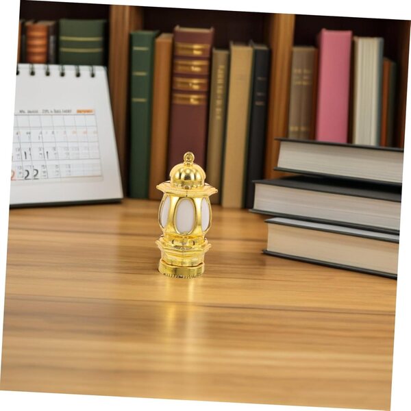 STOBAZA 20 Miniature Lampade da Tavolo Dorate per Case delle Bambole Decorazioni Vintage