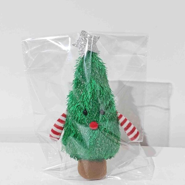 Mini Albero di Natale da Tavolo Decorazione Festiva per Casa, Ufficio e Hotel