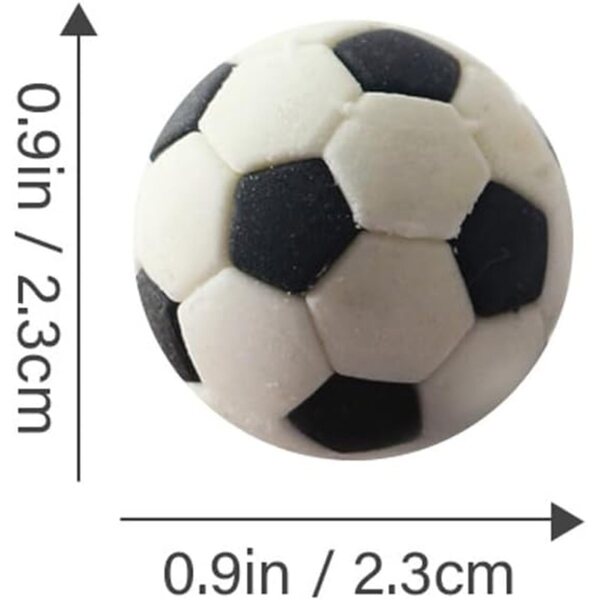 Mini Calcioballe per Case delle Bambole Didiseaon, 12 Pezzi, Mini Sport in Gomma