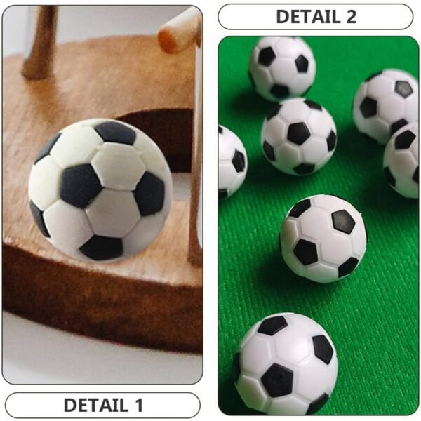 Mini Calcioballe per Case delle Bambole Didiseaon, 12 Pezzi, Mini Sport in Gomma