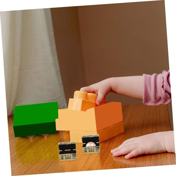 STOBAZA Set 5 Mini Schatztruhen dorate in plastica per decorazioni e collezioni