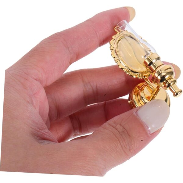 Miniatur-LED-Wandlampe für Puppenhäuser im europäischen Stil 1:12